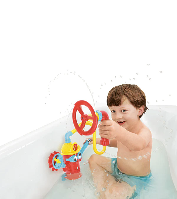 Yookidoo - Jouet de bain pompe à incendie - Freddy – Image 4