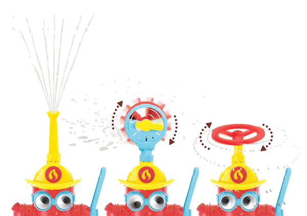 Yookidoo - Jouet de bain pompe à incendie - Freddy – Image 3