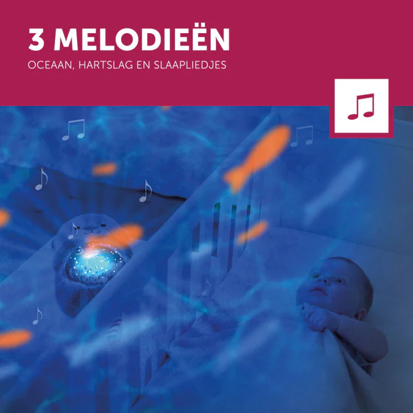 Zazu - Otto Ocean Projector - Peluche avec projection et son pour un meilleur sommeil – Image 9