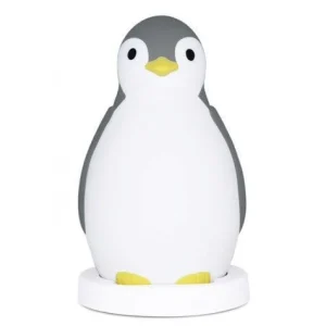 ZAZU - Sleeptrainer Pingouin - Pam Grey - Baskets de nuit