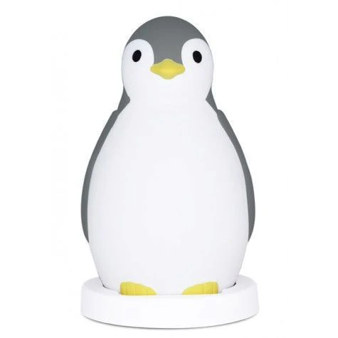 ZAZU - Sleeptrainer Pingouin - Pam Grey - Baskets de nuit